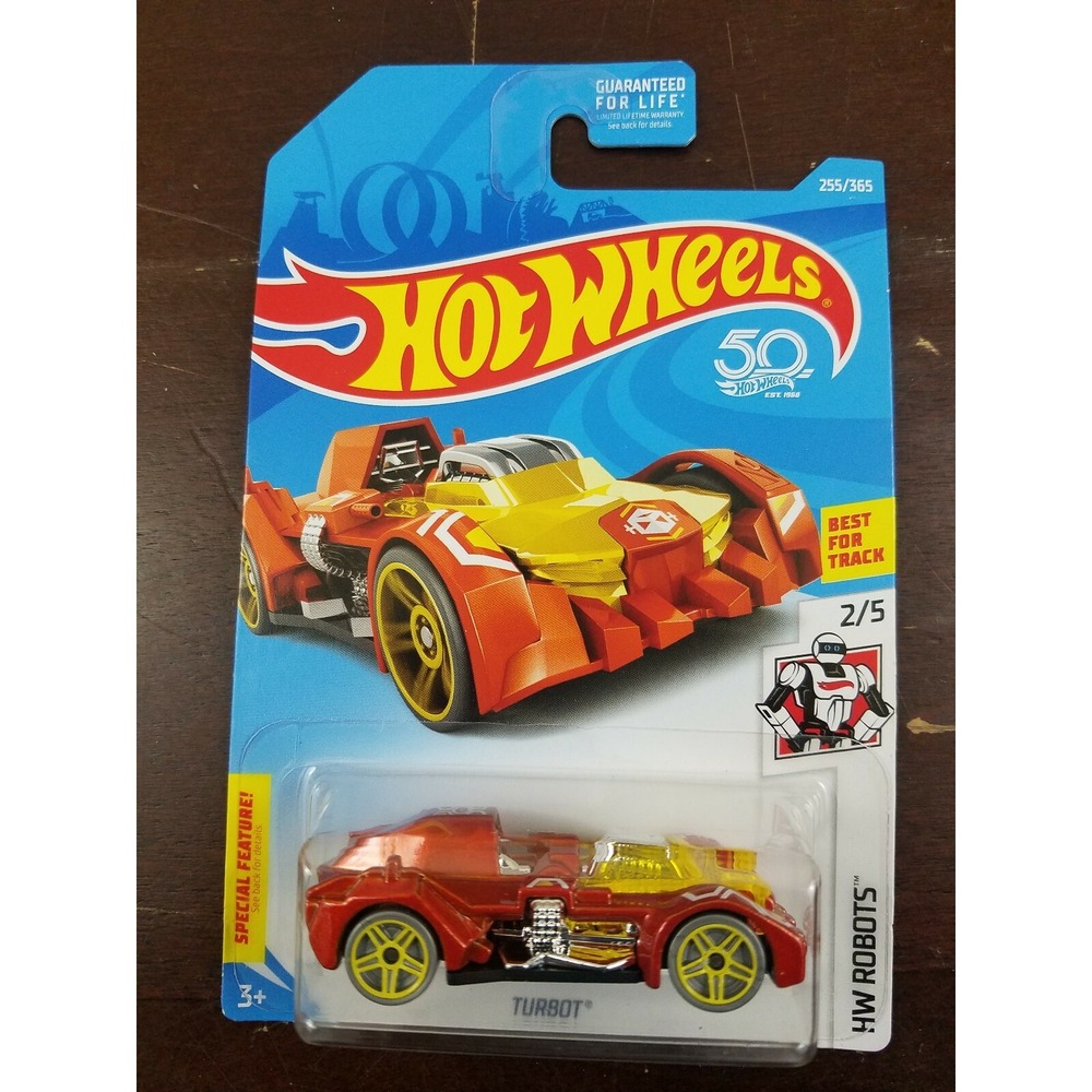 Hot Wheels - HW Robots - Turbot - #255/365 (2018) ‎ 2/5